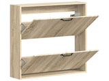 Wall-Mounted Shoe Cabinet HOORN 71 x 17 x 86 cm Engineered Wood 897297