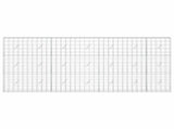 Gabion with 3.5 mm Wire and 10x10 cm Mesh 350x20x150 cm 3463129