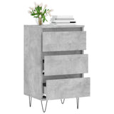 Sideboard Concrete Grey 40x35x70 cm Engineered Wood 831096