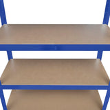 Storage Shelf Garage Storage Organizer Blue 141126