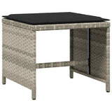 Garden Dining Set Light Grey, Anthracite, Black 3211367