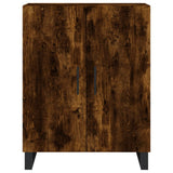 Highboard Smoked Oak 69,5x34x180 cm Engineered Wood 3199582