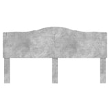 Headboard Concrete Grey Engineered wood 887971