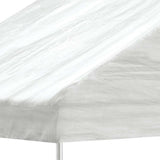 Gazebo with Roof White 4,46x5,88x3,75 m Polyethylene 3155518