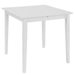 ZNTS Extendable Dining Table White x80x74 cm MDF 247626