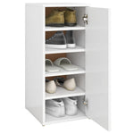 ZNTS Shoe Cabinets 2 pcs White 32x35x70 cm Engineered Wood 808955