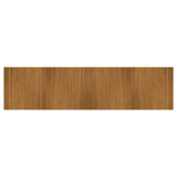 Rug Rectangular Brown 100x400 cm Bamboo 376818