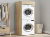 Wash Machine Cabinet Sonoma 67.5 x 68 x 200 cm Engineered wood 3422786