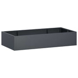 Retaining Wall 6 pcs 200 x 100 x 40 cm Steel Anthracite 3449228