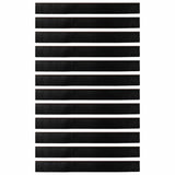 Self-adhesive Door Brush Seals 12 pcs Brown 100 cm 42019437