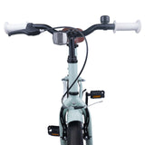 Kids Bike 22 Inches for 7-12 Years Old Light Green 42009677