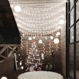 Globe Fairy String Lights 40m 400 LED Cold White 8 Function 328815