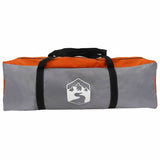 Cabin Tent 7-Person Grey and Orange 400 x 350 x 212 cm 42004028