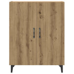 ZNTS Sideboard with Wall Cabinet Artisan Oak Engineered Wood 3329224