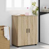 Bathroom Cabinet with Storage Sonoma Oak 60 x 35 x 80 cm 883306