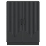 Sideboard Black 66 x 34.5 x 87 cm Engineered Wood 895276