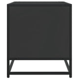 TV Cabinet Black 120.5x40x46 cm Engineered Wood and Metal 848889