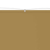 Vertical Awning Beige 100x1200 cm Oxford Fabric 148261