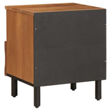 Bedside Cabinet Brown 40 x 33 x 46 cm Solid Mango Wood 4017906