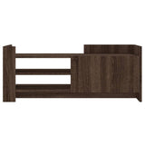 TV Cabinet Brown Oak 100x35x40 cm Engineered Wood 848380
