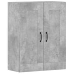 Wall Mounted Cabinets 2 pcs Concrete Grey Engineered Wood 3197988