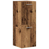 4 Piece Bathroom Furniture Set Old Wood Engineered Wood 3328917
