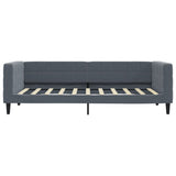 Daybed with Mattress Dark Grey 90x190 cm Velvet 3196780
