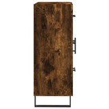 Sideboard Smoked Oak 69.5x34x90 cm Engineered Wood 830289