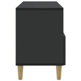 TV Cabinet with Drawer Black 102 x 34.5 x 50 cm Engineered Wood 894676