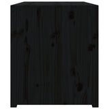 Outdoor Kitchen Cabinet MEPPEL Black 106x55x64 cm Solid Wood Pine 832335