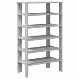 Shoe Rack Grey Sonoma 61x32x105 cm Engineered Wood 859865