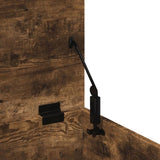 Storage Box Smoked Oak 60x42x46 cm Engineered Wood 840657