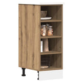 Bottom Cabinet Riga Artisan Oak 30x44.5x81.5 cm Engineered Wood 854201