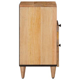 Bedside Cabinet Natural 50 x 33 x 62 cm Solid Mango Wood 4018270