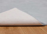 Anti-Slip Faux Rabbit Fur Rug OLITE Grey 200 x 280 cm Polyester 42021683