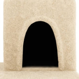 Cat Tree with Sisal Scratching Posts Cream 154 cm 171771