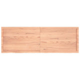 Bathroom Countertop Light Brown 180x60xcm Treated Solid Wood 3156167