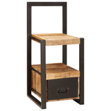 Valet Stand with Drawer Brown 40 x 40 x 90 cm Solid Mango Wood 4015985