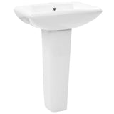 143003 Freestanding Basin with Pedestal Ceramic White 580x470x200 mm