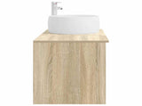 Bathroom Furniture Set 2 pcs Sonoma Oak Engineered Wood 3403922