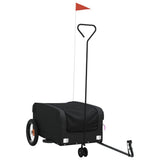 Bike Trailer Black 30 kg Iron 94059