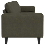 Sofa Set Army green Faux suede leather 3335111