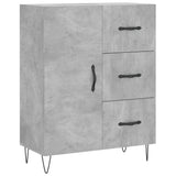 Highboard Concrete Grey 69.5x34x180 cm Engineered Wood 3198501
