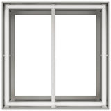 Planter 80x80x80 cm Stainless Steel 860784