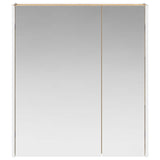 Bathroom Mirror Cabinet Artisian Oak 63.5 x 15.5 x 70 cm 889246