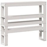 Bed Frame with Headboard without Mattress White 75x190 cm 3305980
