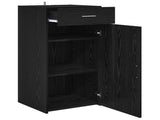 Sideboard Black oak 45 x 42.5 x 93 cm Engineered wood 883149