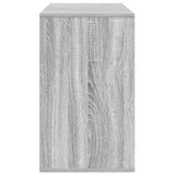 Sideboard Grey Sonoma 120 x 41 x 75 cm Engineered Wood 3333911