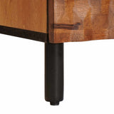 Bedside Cabinet Brown 50 x 33 x 62 cm Solid Mango Wood 4017909