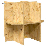 Terrarium Brown 50 x 50 x 150 cm OSB 3397889